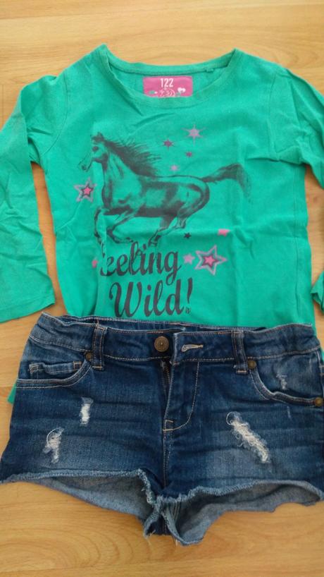 Kraťasy+tričko, 122–134