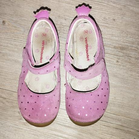 Kožené balerínky vertbaudet 32, vertbaudet,32