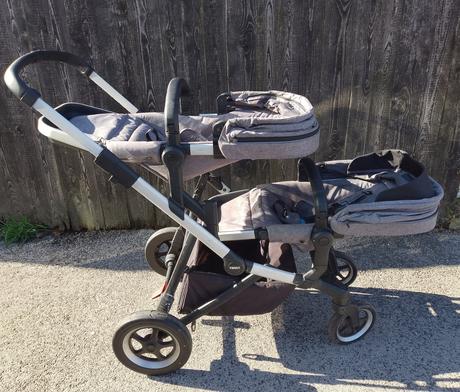 Sportovy kocik thule sleek + surodenecky /dvojicky, thule,thule sleek