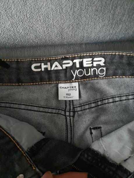 Chlapčenské rifľové kraťasy veľ. 152, chapter young,152