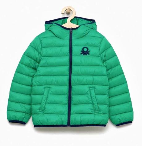 Benetton vetrovka unisex zelená 146/152, benetton,152