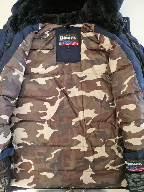 Zimná páperová bunda blauer u.s.a, 152