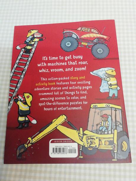 Great big busy wheels activity book nau21, 