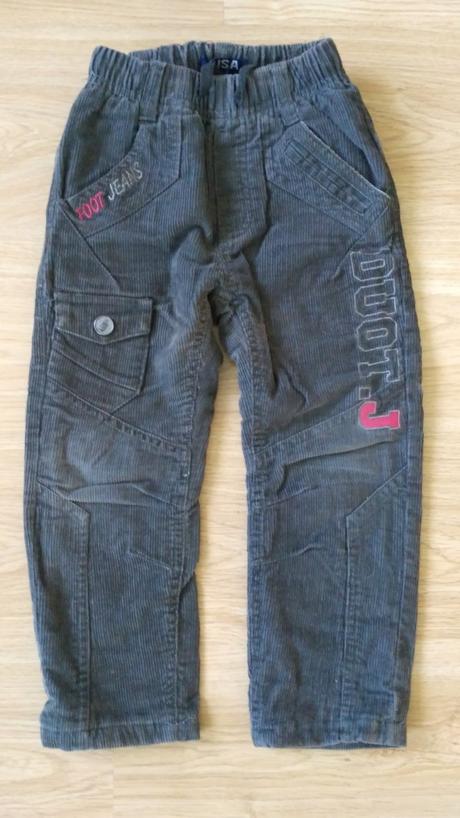 Detské vyteplené nohavice, lusa,104