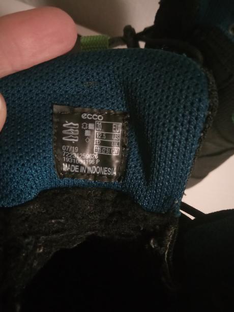 Ecco čižmy, ecco,30
