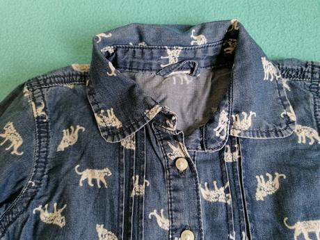 Štýlová ľahká riflová blúzka veľ. 128, 128