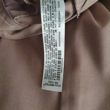 Pudrovo ružové nohavice, zara,l