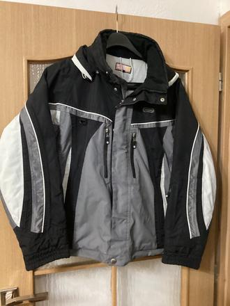 Zimná lyžiarska bunda s kapucňou, brugi,xl