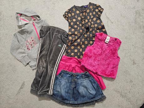 Balik značkového oblečenia veľ. 110, 104–116