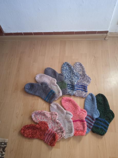 Pletené ponožky, 37