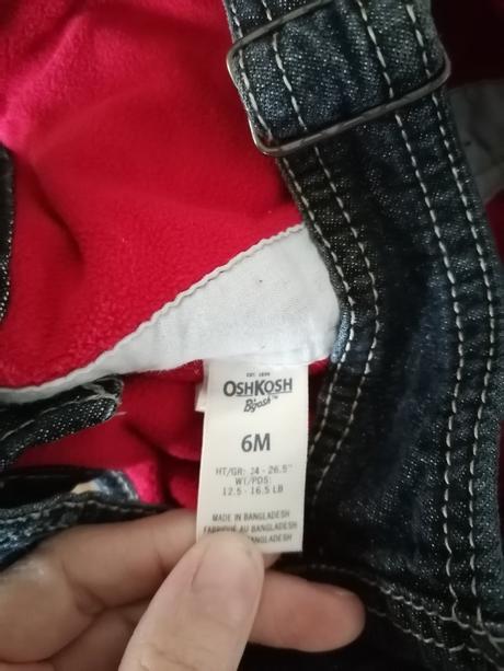 Oteplené rifle na traky - 74 ( 6 mesiacov), oshkosh,74