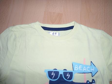 Zlte chlapcenske tricko, 128