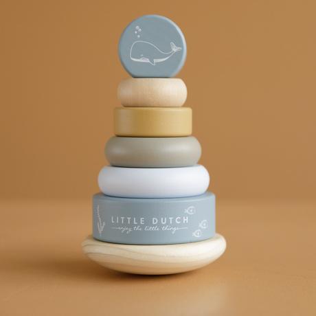 Little dutch nasadzovacie krúžky blue ocean 7013ld, 
