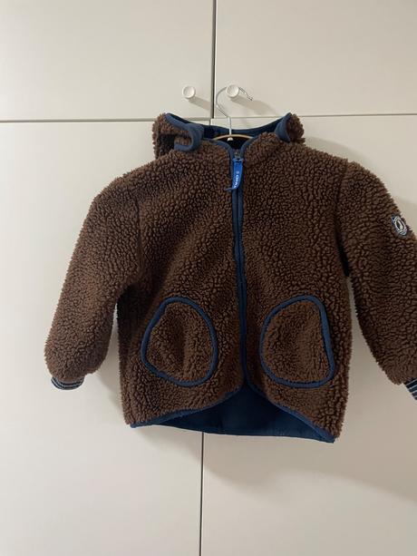 Finkid teddy mikina/bunda, 92