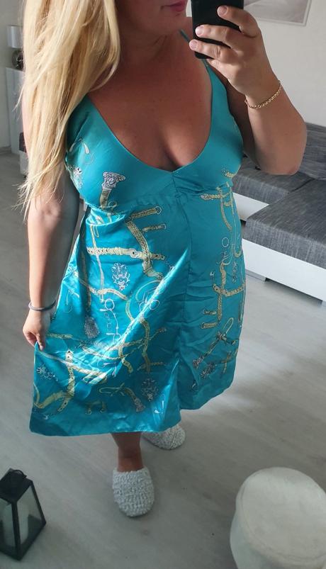 Satenove saty m/l, m