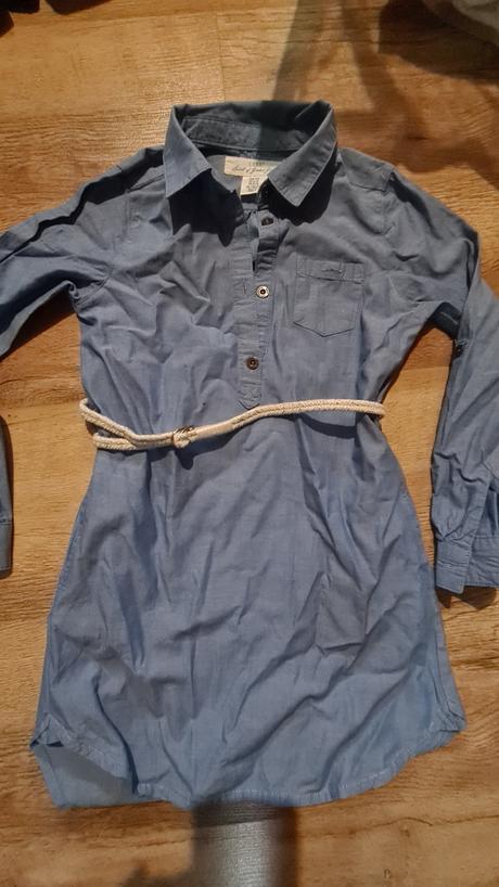 Košeľové šaty, h&m,122