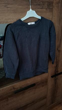 Čierna mikina s dlhým rukávom, st. bernard,116