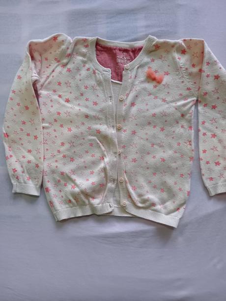Svetrik s hviezdičkami vel.110/116, lupilu,116