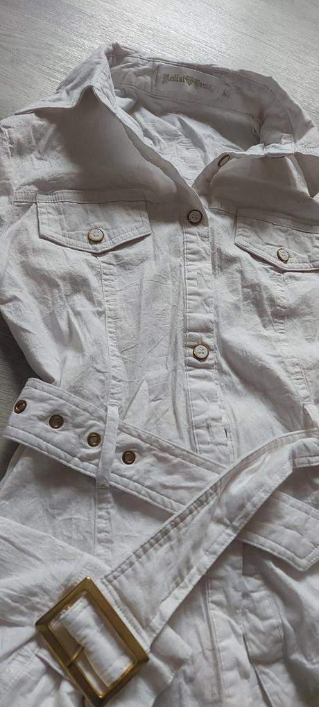 Blúzka s opaskom a iniciálmi r&d, s