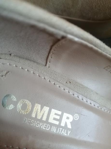 Dámské semišové lodičky comer, 40