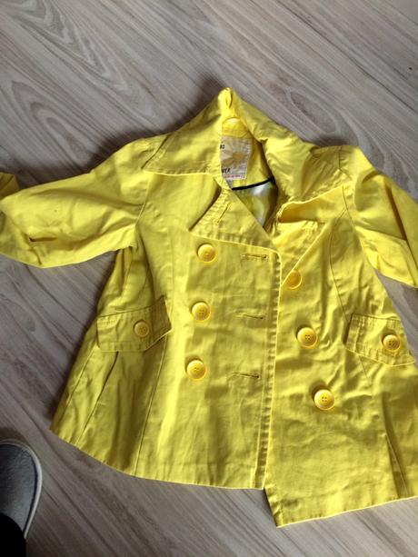 Žlté sako, nenosene, 10 eur, next,152