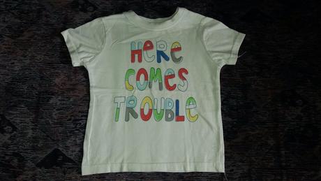 Tričko s nápisom, 80