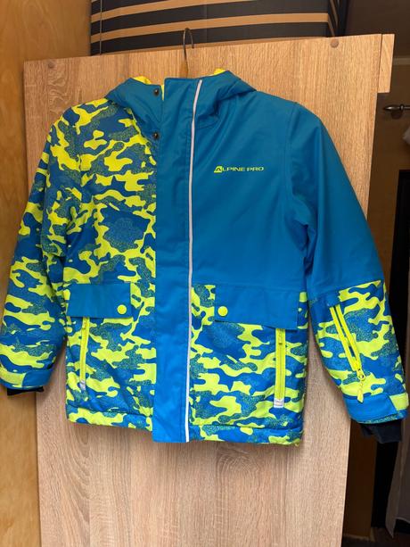 Kvalitná lyžiarska bunda, alpine pro,128