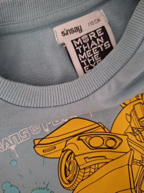 Mikina transformers, sinsay,104