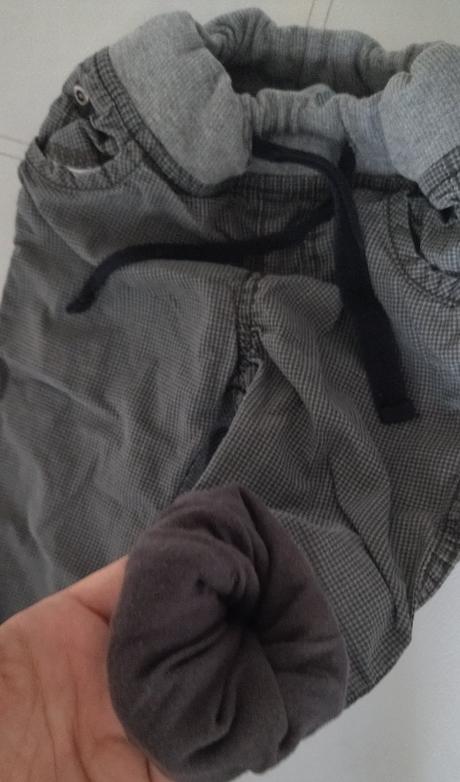 Zateplené nohavice, hema,80
