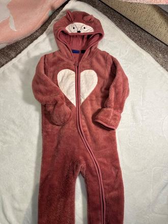 Huňatý plyšový overal, lupilu,86