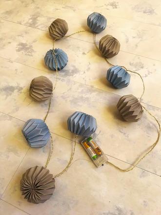 Dekorácia - lampióny 10 ks, 