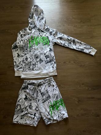 Naruto suprava mikina + kraťasy cropp, xs