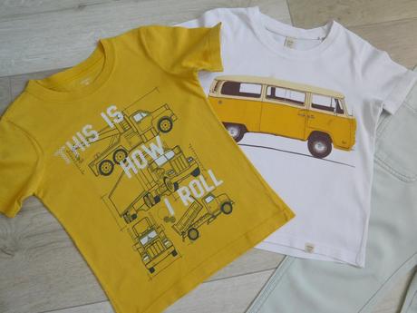 Tričká krátky rukáv bavlnené-2/3 rokov, 104–116