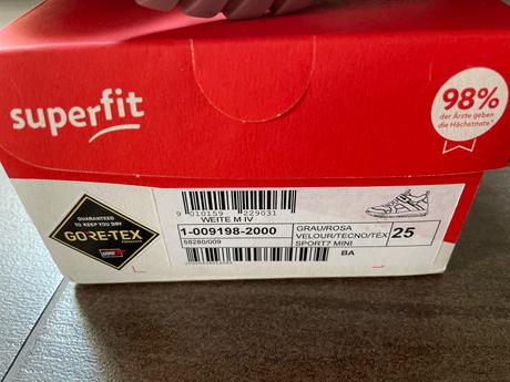 Superfit prechodná obuv 25 16cm gore-tex, superfit,25