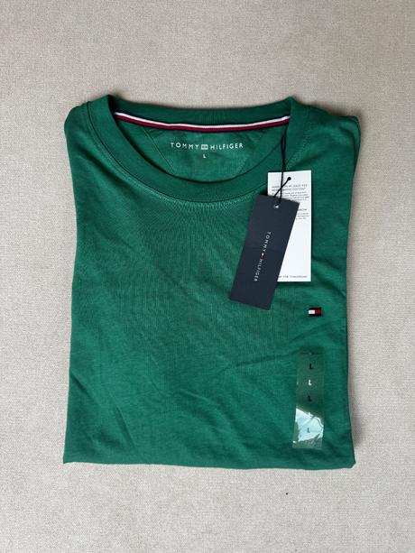 Pánske tričko tommy hilfiger, tommy hilfiger,l