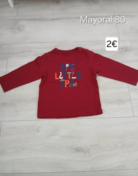 Chlapčenske tričko s dlhým rukávom 80 mayoral, mayoral,80
