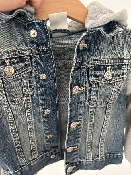 Riflová bunda vel 110, h&m,110