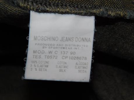 Moschino riflova bluzka, moschino,38