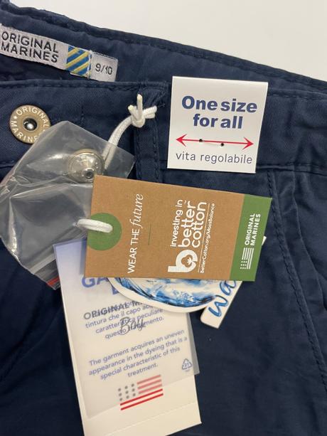 Chino šortky, original marines,134 / 140