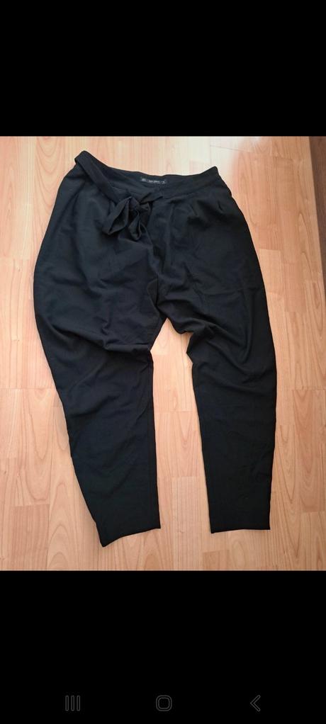 Volne balonove nohavice, zara,36