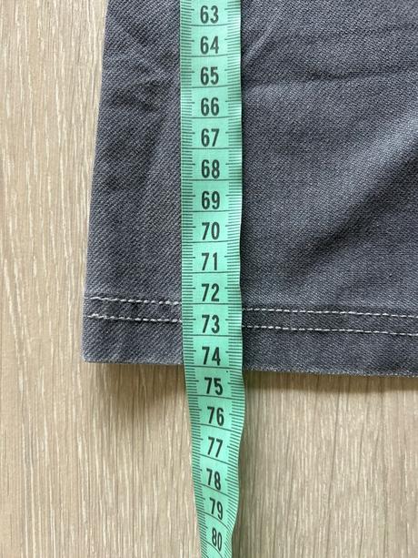 Nové džínsové zvonové nohavice sivé h&m (veľ.152), h&m,152