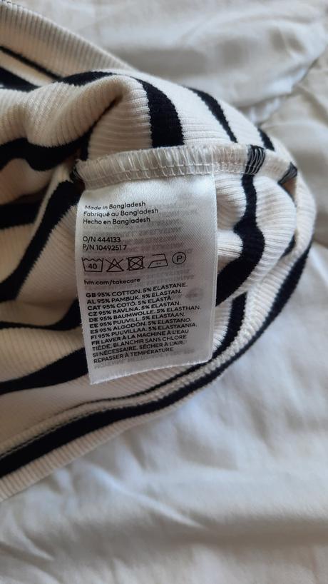 Crop topík h&m, h&m,m