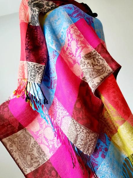 Pashmina kašmír s hodvábom, xxxl