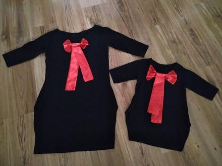 Šaty pre mamu a dcéru, s