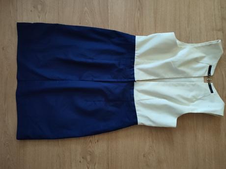 Šaty s odhaleným chrbtom, h&m,40