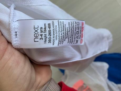 4x tričko, next,104