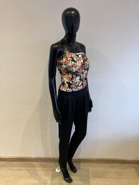 Dámsky letný overal kvetovaný (m), m