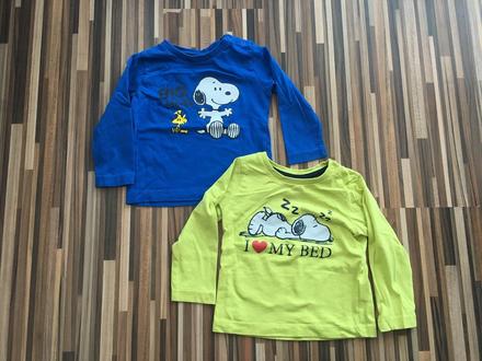 Tričko 2x 74/80, lupilu,80