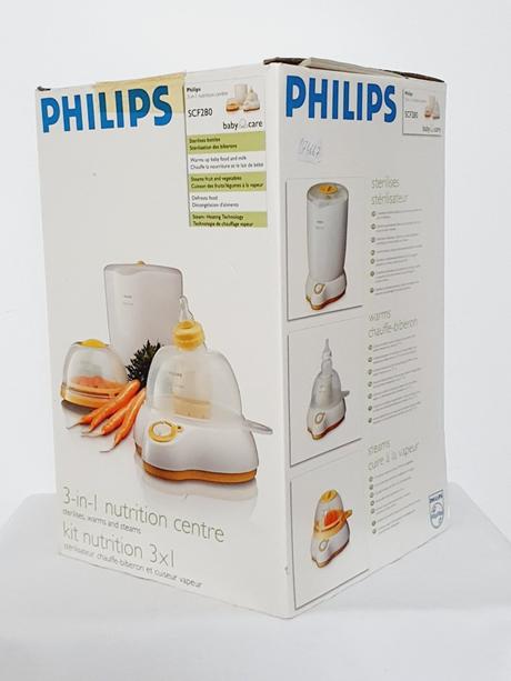Philips 3in1 sterilizuje, ohrieva a varí pokrm, 