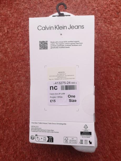 Calvin klein dámske ponožky 2 páry 36-42, calvin klein,36 - 42